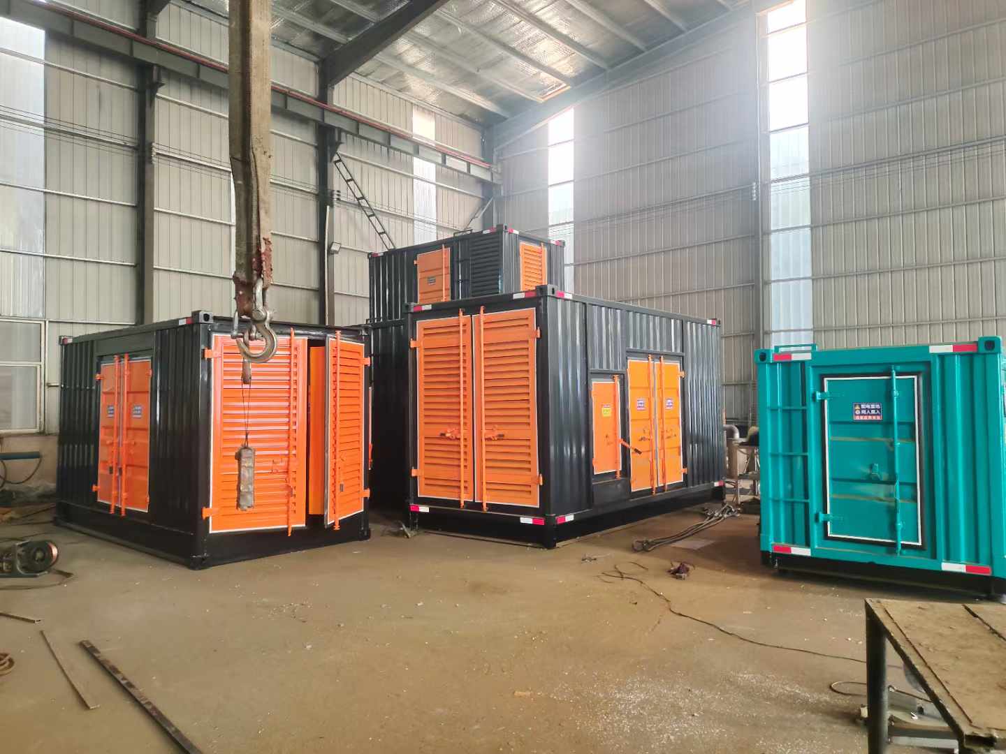 木里500kw柴油发电机组可以带动多少功率设备？